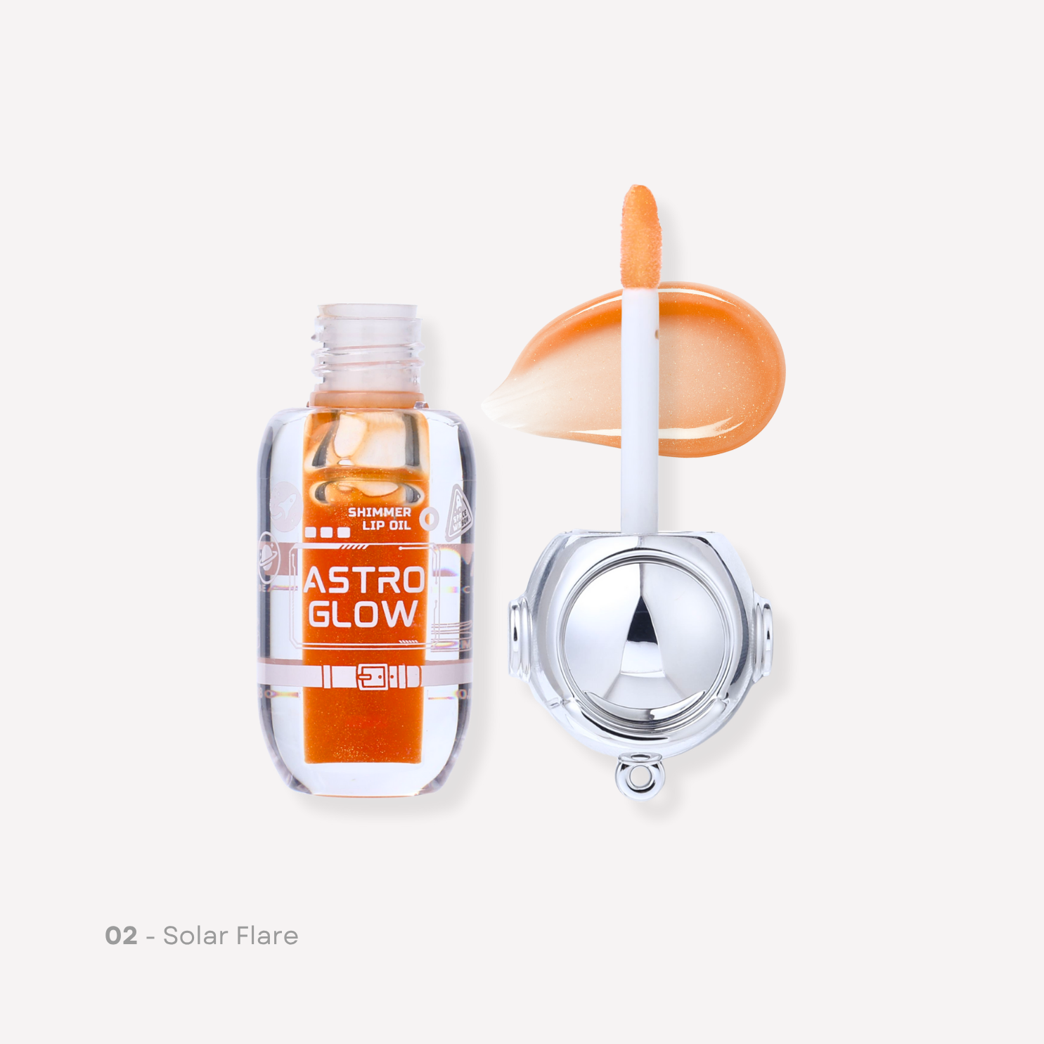 Astro Glow Lip Oil Keychain